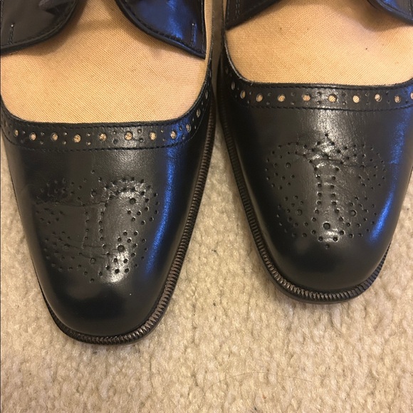 Ralph Lauren Black and Cream Women's Shoes - Picture 8 of 10